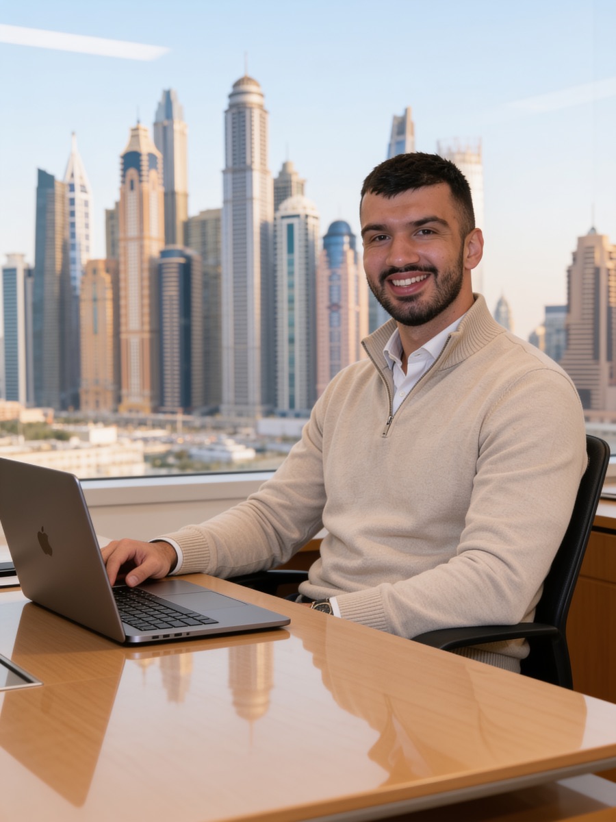 Nazir, founder of Traq Collective